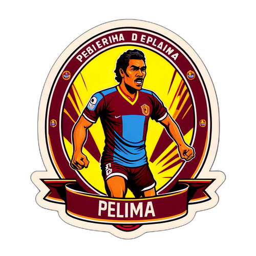 Sticker Retro sobre la Rivalidad Tolima vs Deportivo Pereira