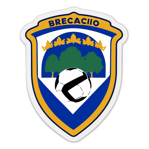 Calcio Brescia: Scopri il Fascino Retro del Nostro Emblematico Sticker!