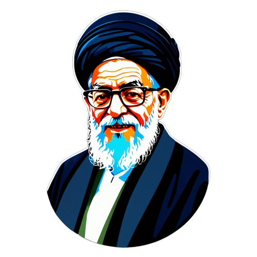 Uwezo na Uongozi: Mchoro wa Ali Khamenei Unaogelea Utamaduni wa Iran