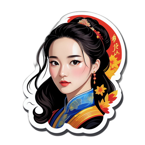 刘亦菲主题贴纸