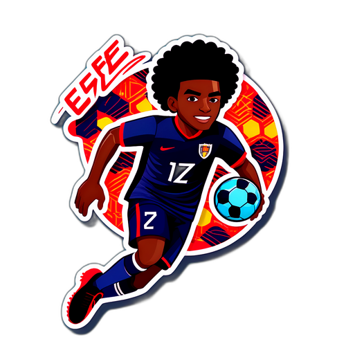 Autocollant pour le joueur Eze