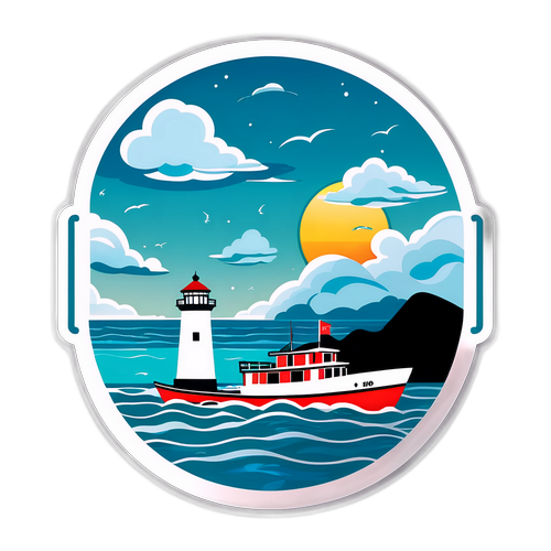 Biển Đà Nẵng Với Ngọn Hải Đăng