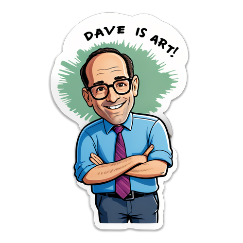 Dave Shapiro: Żartobliwy rysunek w biurze