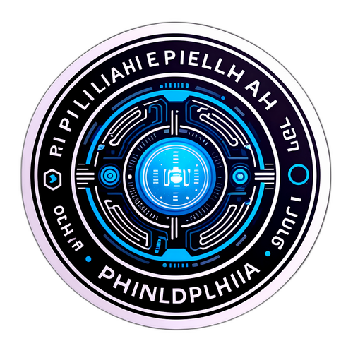 費城半導體高科技貼紙