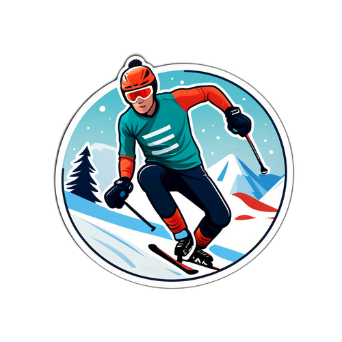 Ole Kristoffersen Vinter Sports Sticker