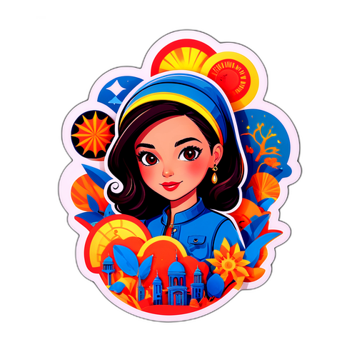 Afra Saraçoğlu Temalı Sticker