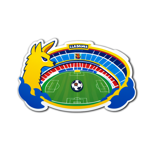 Stiker Pertandingan Las Palmas vs Barcelona