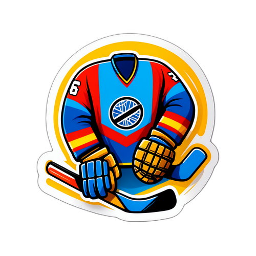 Design retro al echipamentului de hochei