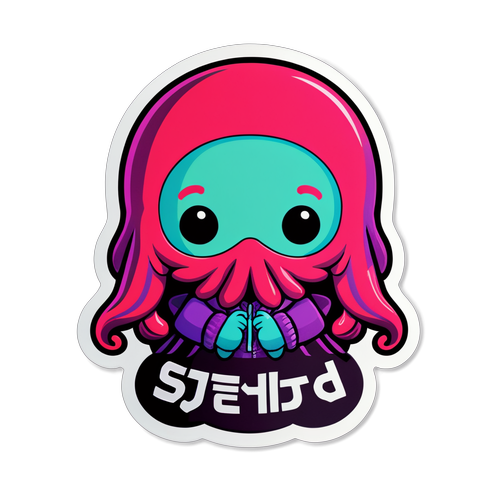 Sticker ya Kutangaza Msimu wa Pili wa Squid Game