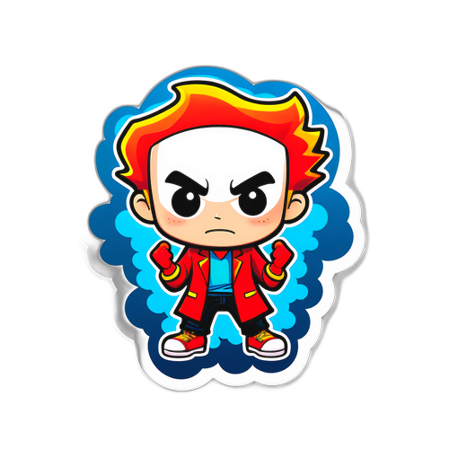 Samolepka Martyho Supremu