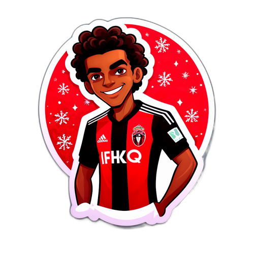 Adesivo Vibrante do Allan Flamengo