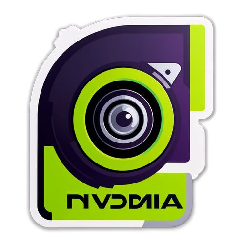 Vibrant NVIDIA RTX 5070 Grafik Sticker