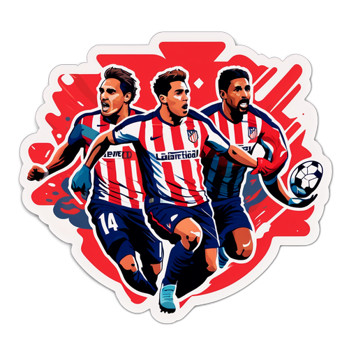 Sticker ya Mechi ya Klabu ya Athletic na Atlético Madrid