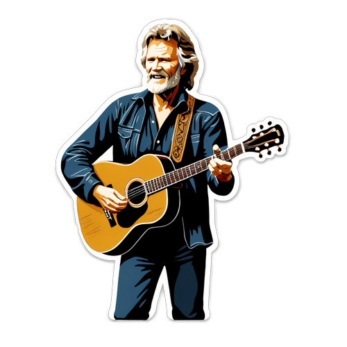 Kris Kristofferson: La Leggenda Inconfondibile con la Chitarra!