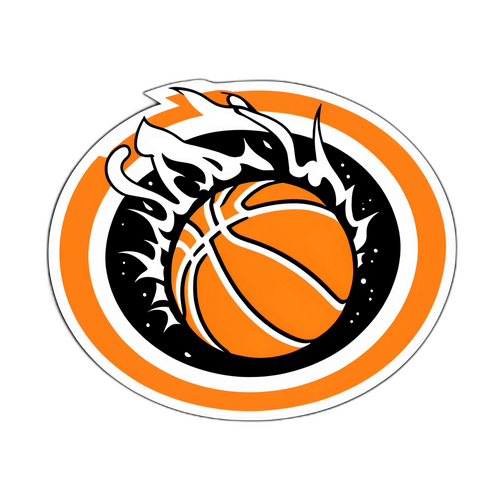 Tennessee Basketball Logo Sticker