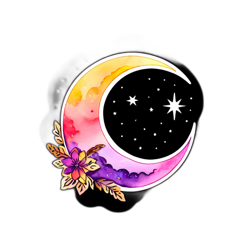 Ilustrasi Bulan Sabit untuk 'Niat Puasa Qadha Ramadhan'