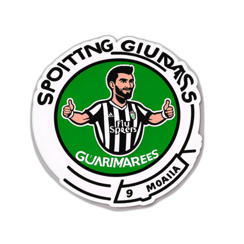 Autocolant Sporting - Guimarães