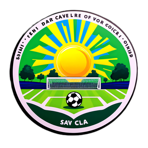Hari Cerah di Lapangan Sepak Bola