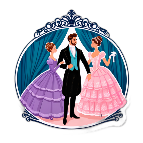 סצנת כדור מפוארת מברידג'רטון