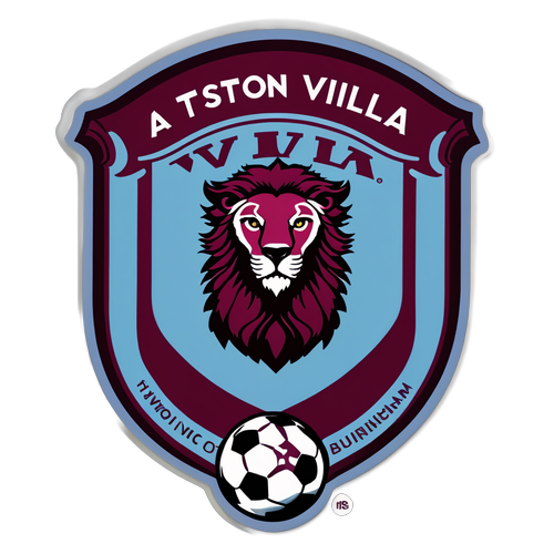 Aston Villa Logo Sticker