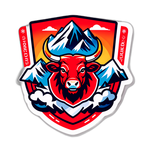 Dynamisches Red Bull Salzburg Emblem