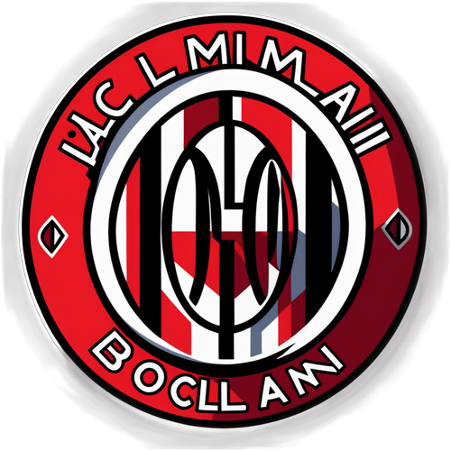 Návrh samolepky AC Milan vs Bologna