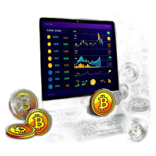 Biểu diễn nghệ thuật về giao dịch tiền điện tử