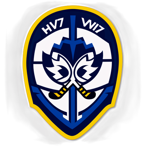 HV71 Klistermärke