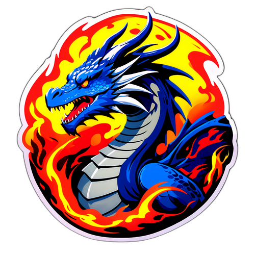 En drake i stil med Avatar: Eld och Aska