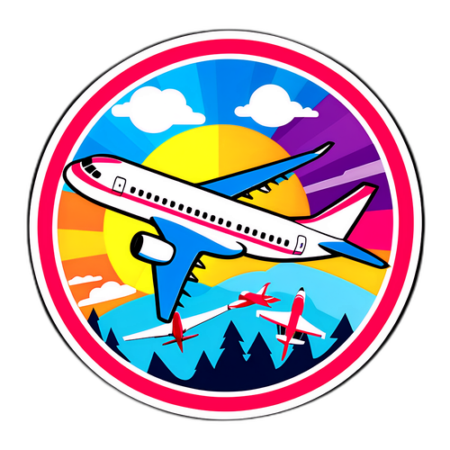 Стикер для авиапарка