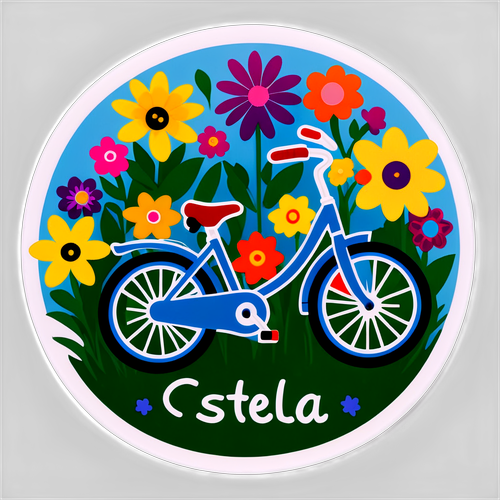 Ontdek de Betovering van de Schattigste Fiets: De Stella Fietsen Bloemenpracht!