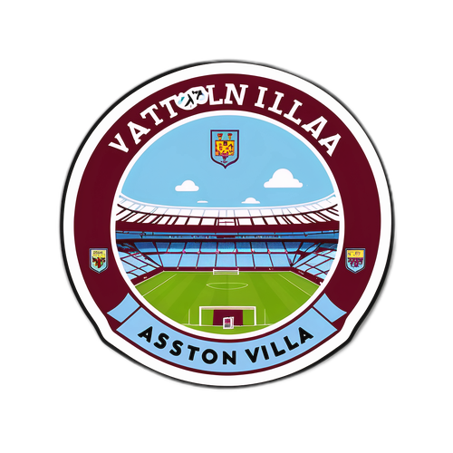 아스톤 빌라의 역사적인 순간을 담은 스티커