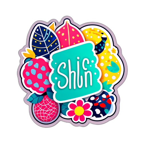 Chic na Sticker ng Fashionable na Item mula sa Shein