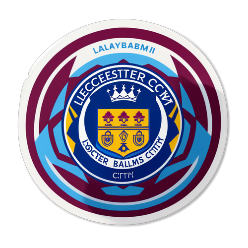 Adesivo de Futebol: Leicester City e West Ham