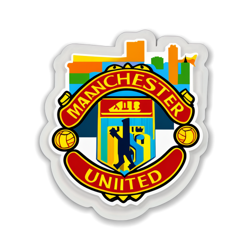 Sticker ya Kiongozi wa Manchester United