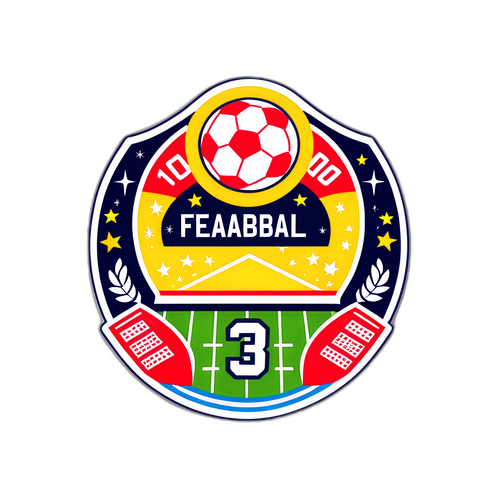 Eğlenceli Futbol Transfer Takvimi Sticker Tasarımı