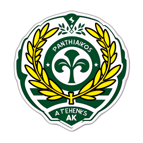 Sticker ya Panathinaikos vs AEK Athens