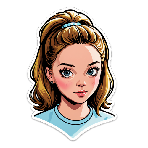 Stylish Sydney Sweeney Sticker