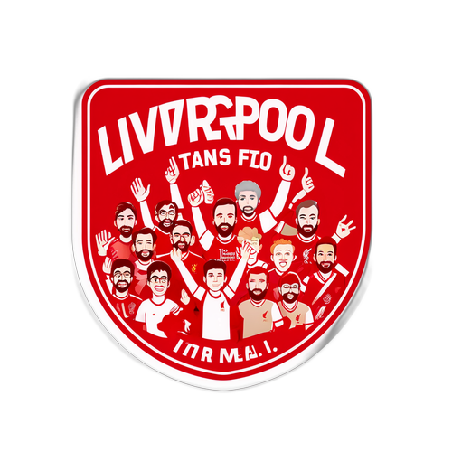 支持利物浦球迷的貼紙