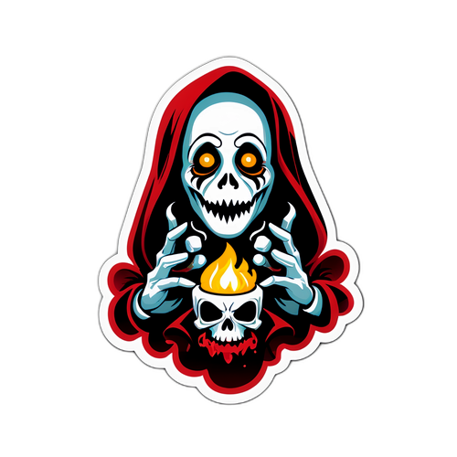 Sticker "The Conjuring 4" - Elemente de groază