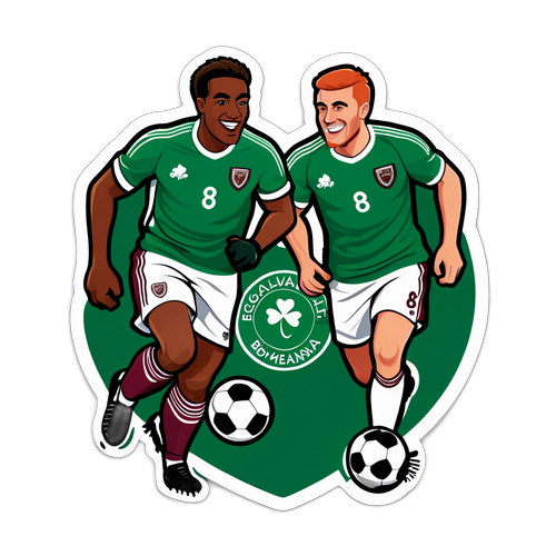 Sticker ya Ushindani wa Galway United dhidi ya Bohemians