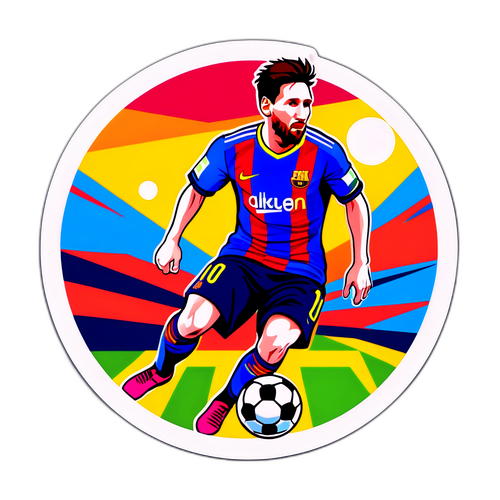 Färgstark och Energisk Messi