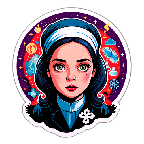 Illustration frappante de Lucy Letby