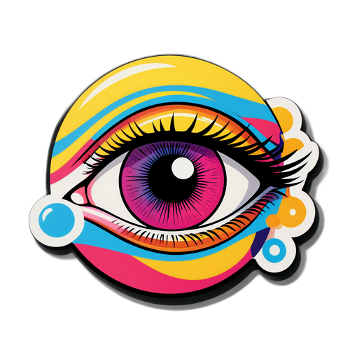 Design pop-art inspiré par 'Secret Story'
