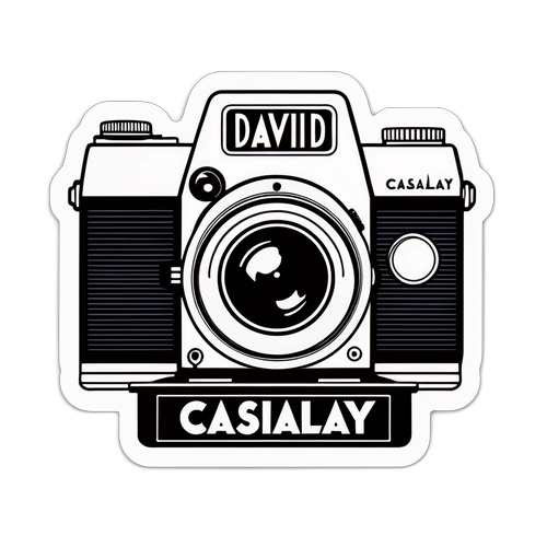 Vintage Film Camera Sticker