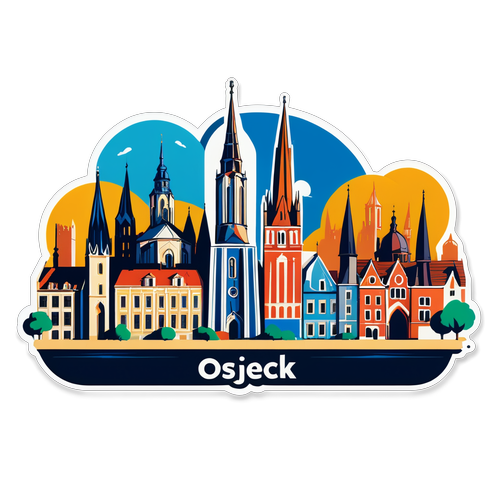 Osijek w Artystycznym Blasku: Zobacz, Jak Pięknie Wygląda Nasze Miasto!