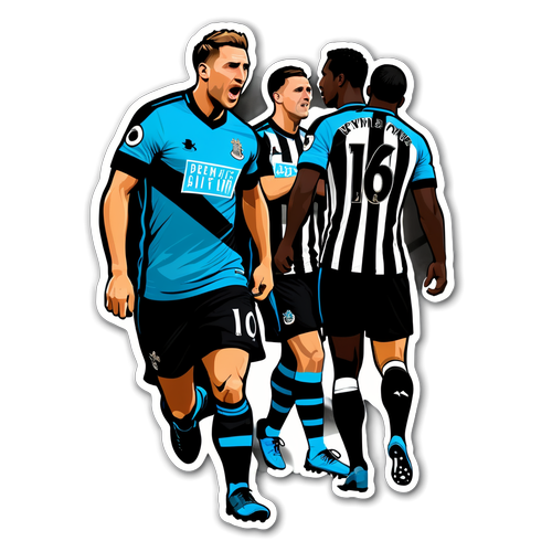 Desain Stiker untuk Pendukung Newcastle