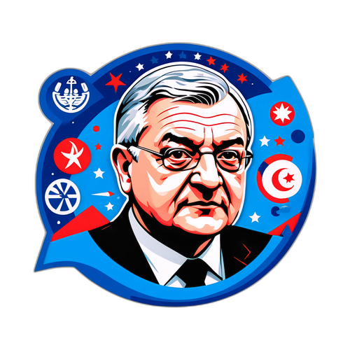 Sticker von Joschka Fischer