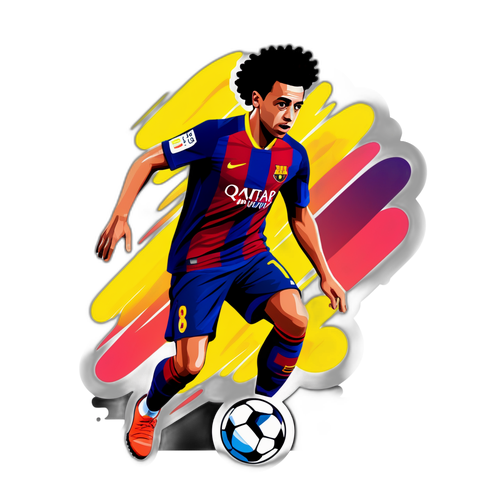 Penggambaran Xavi Simons di Padang