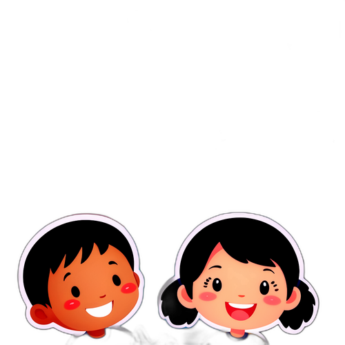 子供たちの笑顔と花火